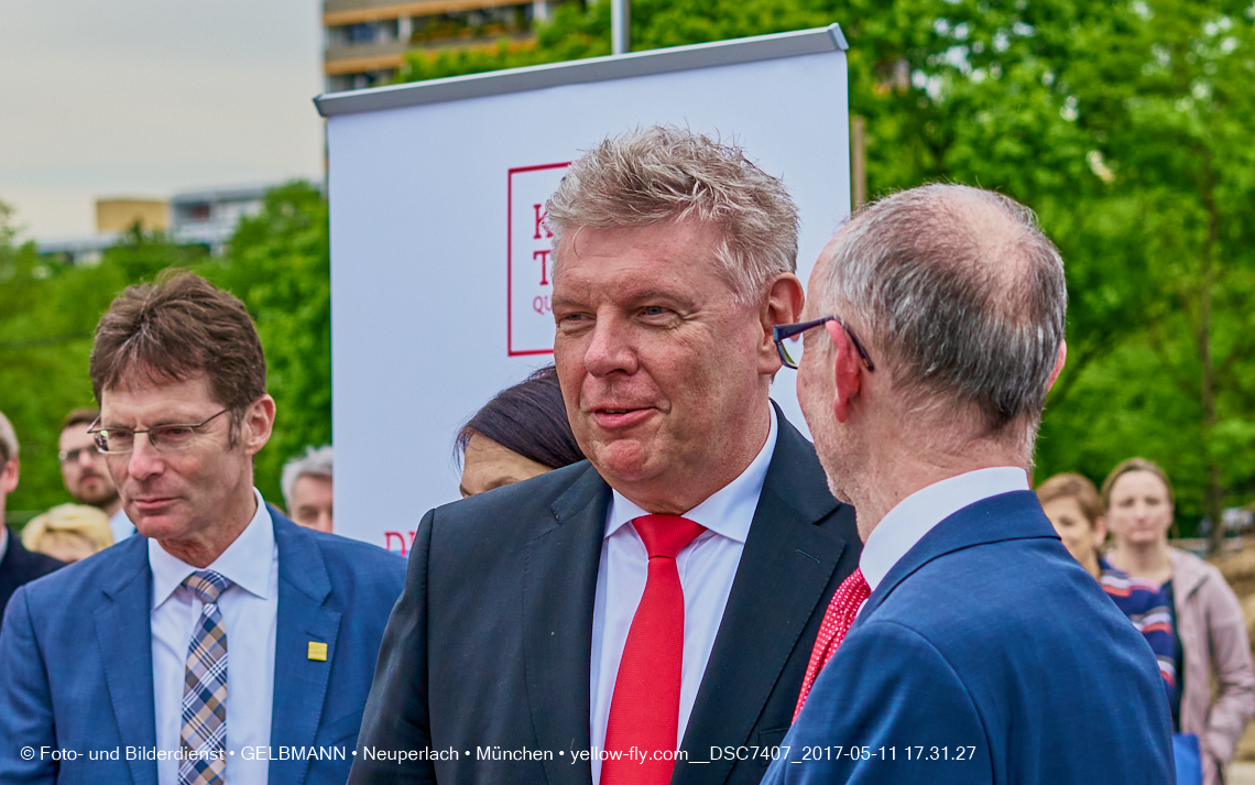 11. Mai 2017 - Grundsteinlegung für die LOGE und dem Kulturquadrat in Neuperlach